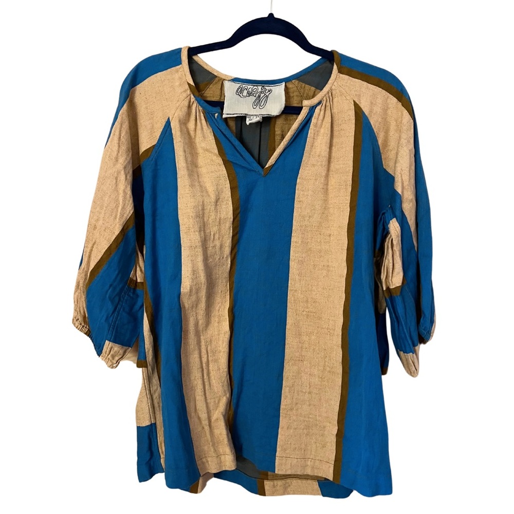 Ace & Jig Raglan Blouse in Journey / Size XL